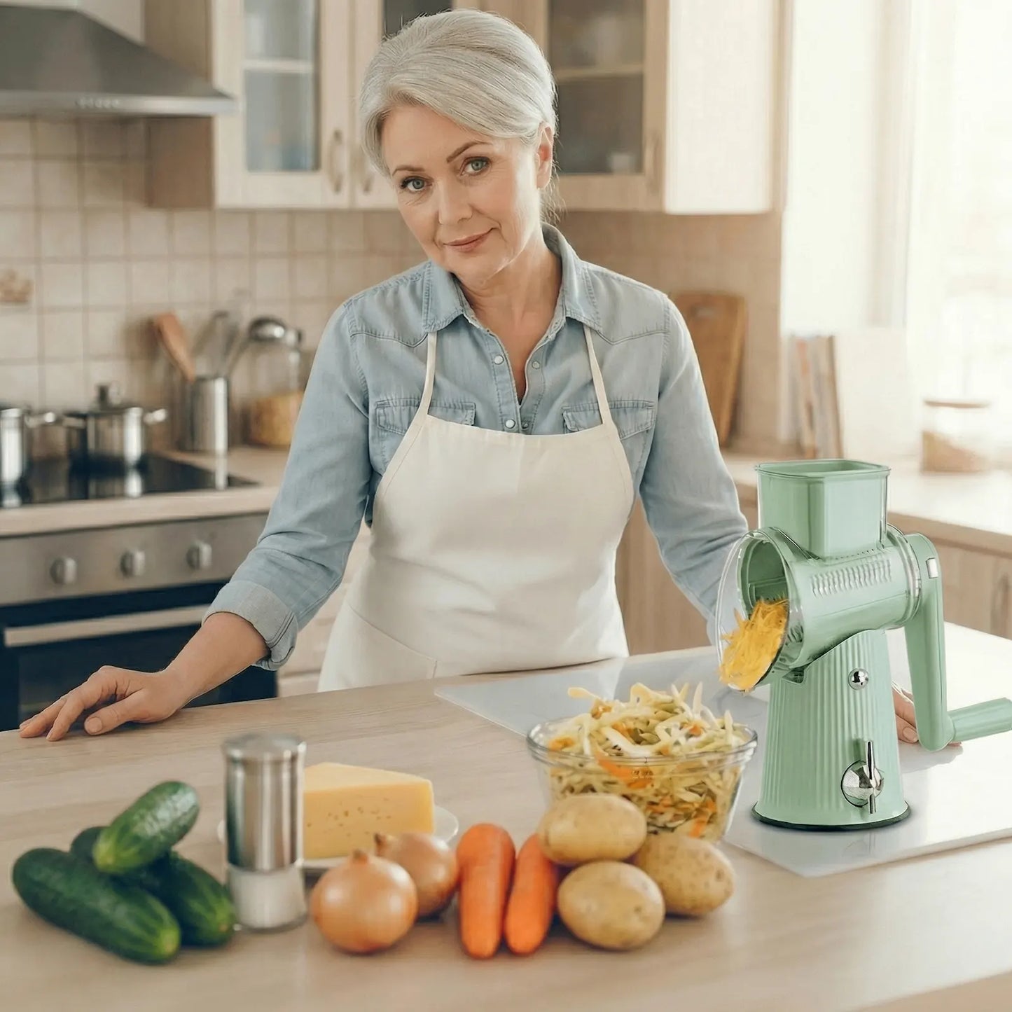 Rotary Kitchen Grater