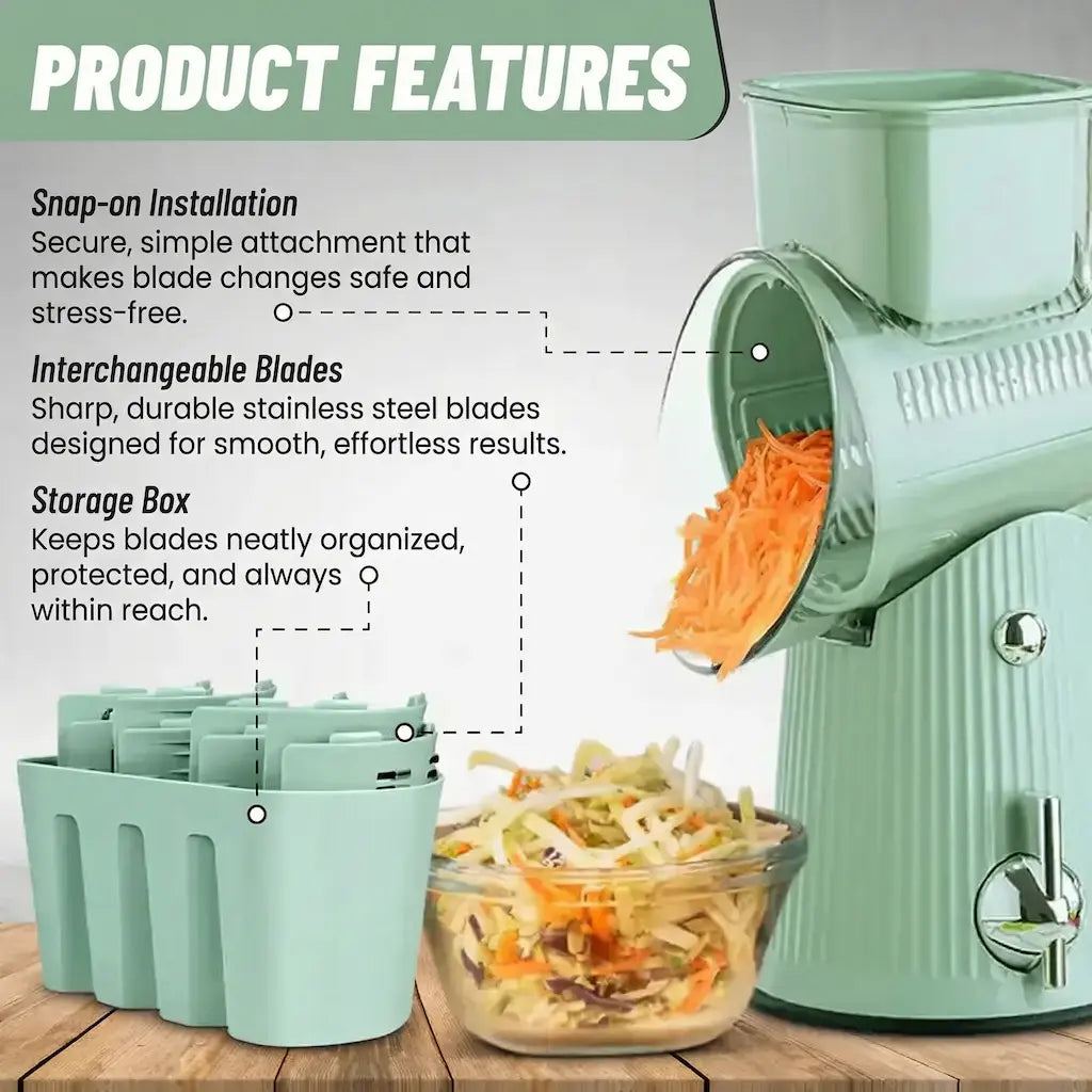 Rotary Kitchen Grater